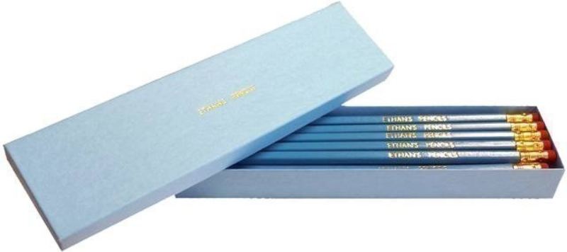 12 Aqua Pencils in an Aqua Box product image