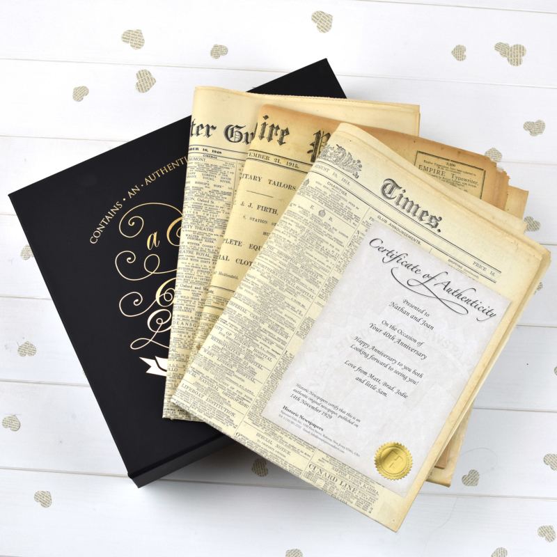 Keepsake PERSONALISED GIFT 50TH BIRTHDAY PRESENTATION FOLDER