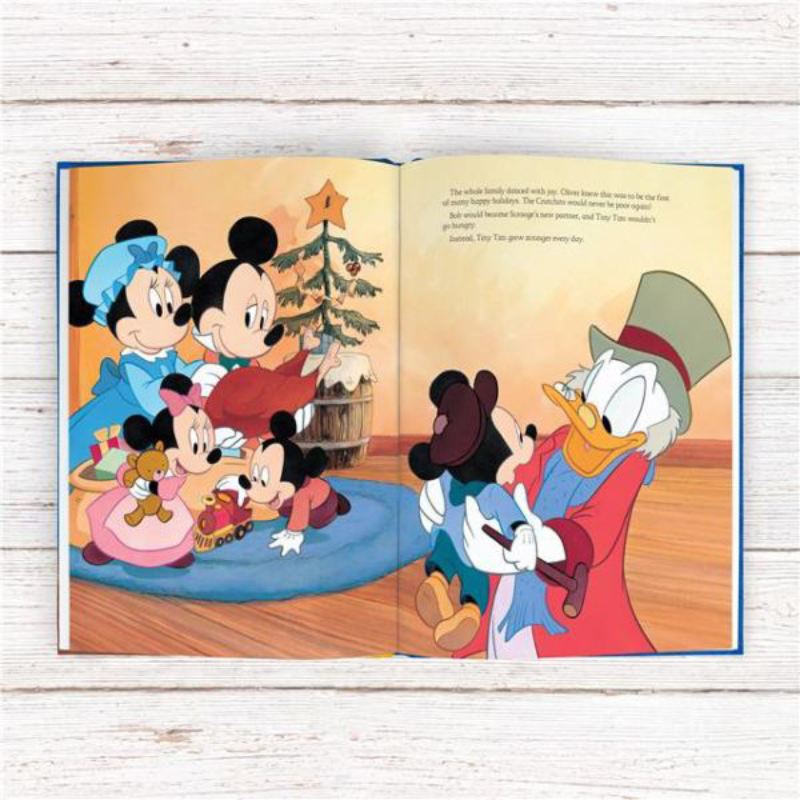 Mickeys Christmas Carol Personalised Disney Story Book product image