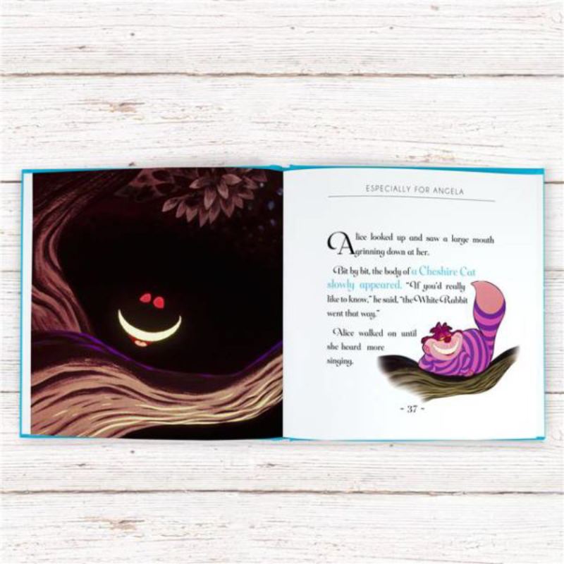 Timeless Alice In Wonderland Personalised Story Book product image