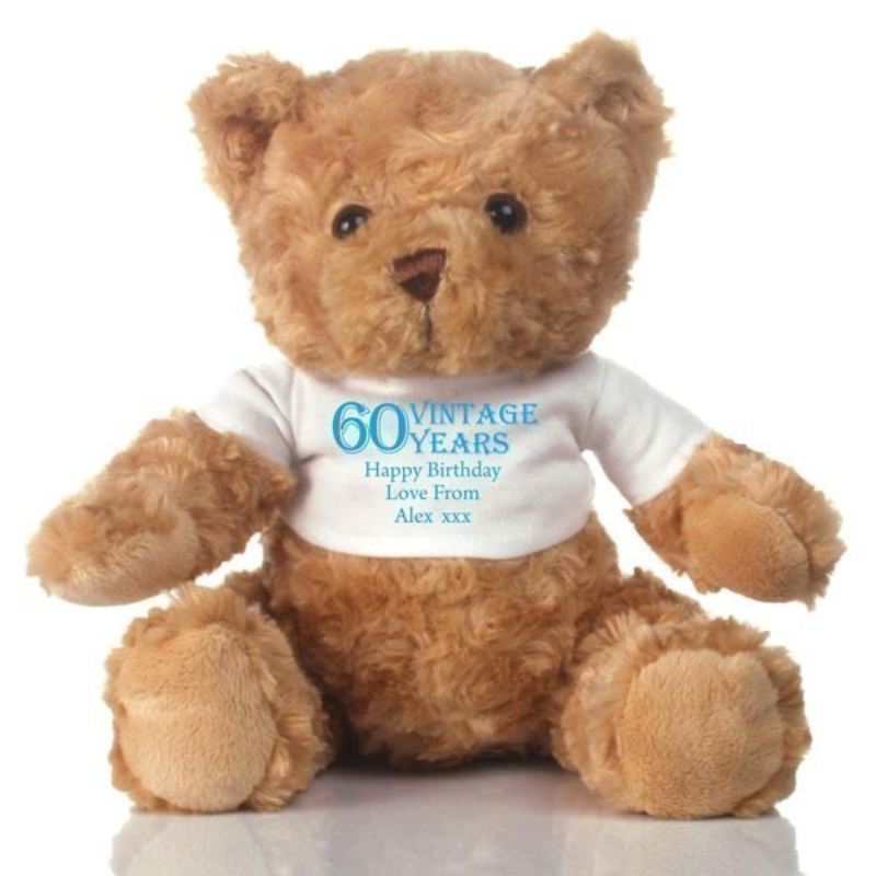 60th birthday teddy bears