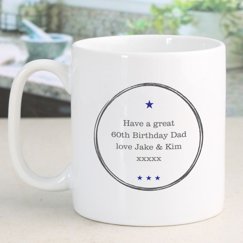 Personalised Established In 60th Birthday Male Mug product image
