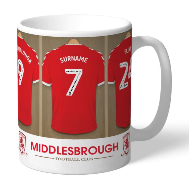 Personalised Middlesbrough FC Dressing Room Mug product image