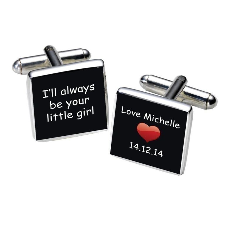 Always Your Little Girl Cufflinks product image