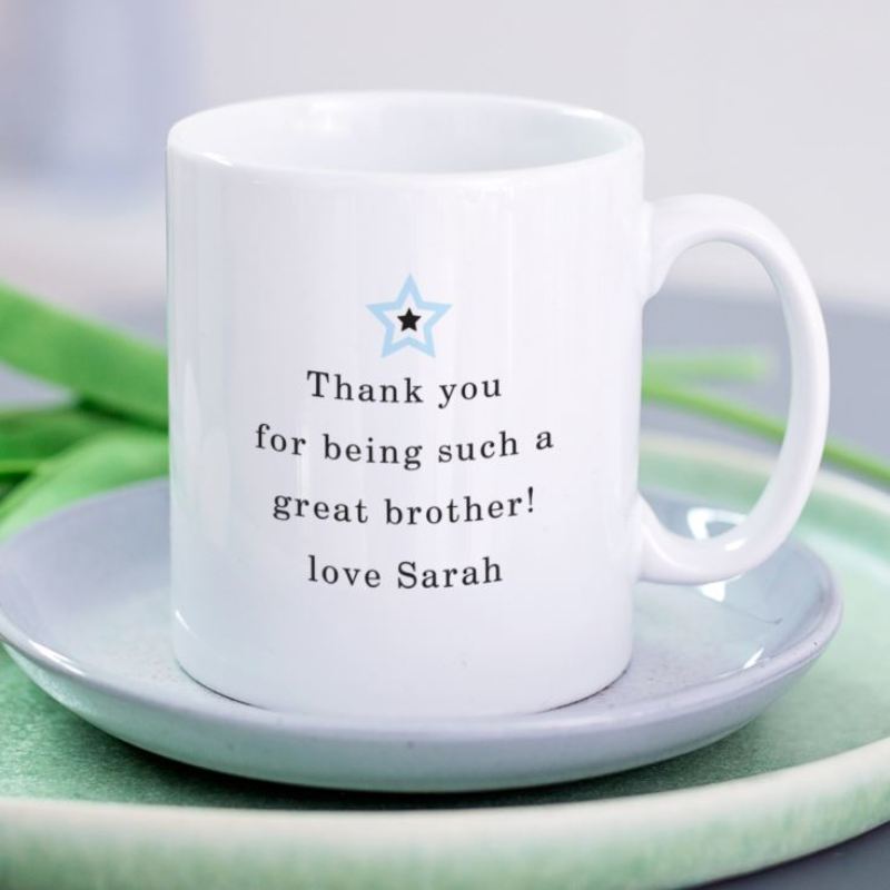 Best Brother Ever Personalised Mug product image