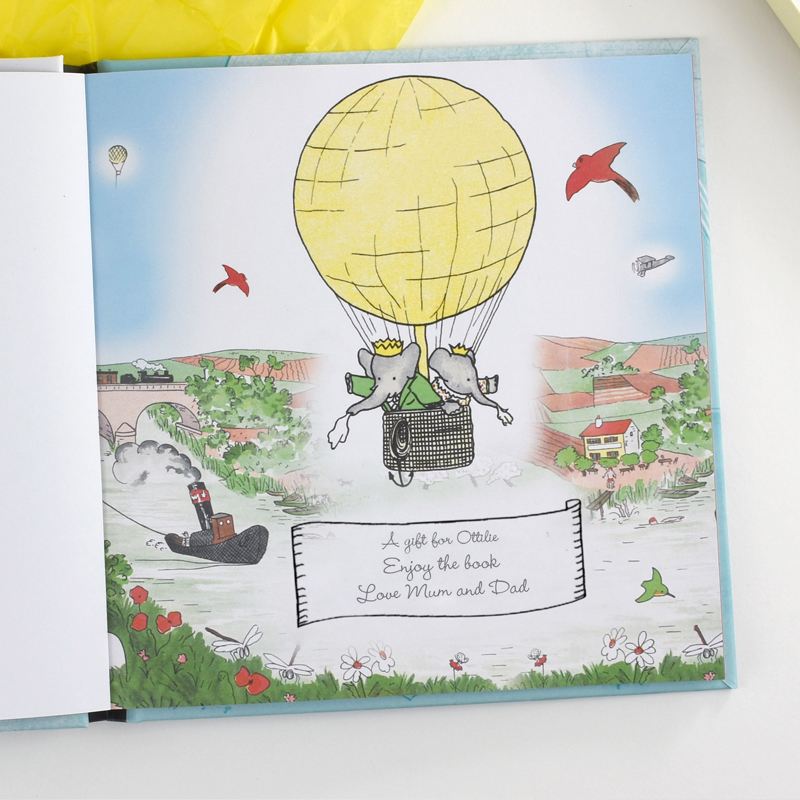 Babar Welcomes you to the World - Personalised Book product image