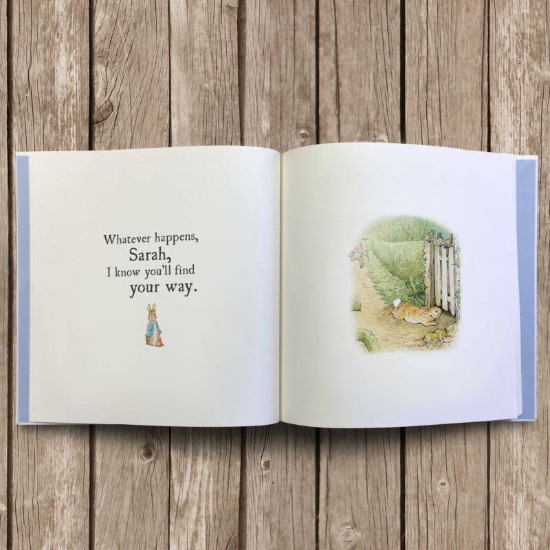 Personalised Peter Rabbit’s Hopping into Life Book product image
