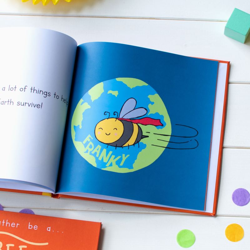 I’d Rather Be A Bee – Personalised Storybook product image