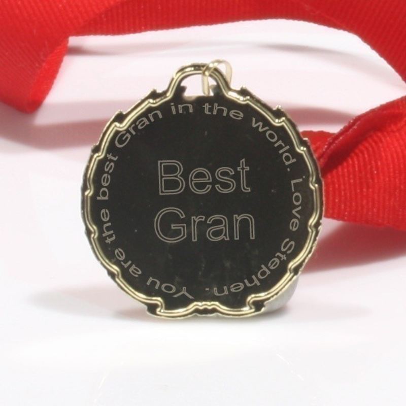 Best Grandparent Personalised Medal product image