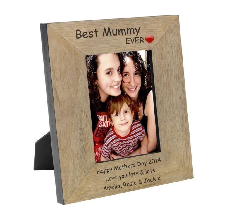 Best Mummy Ever Wood Photo Frame 6 x 4 product image