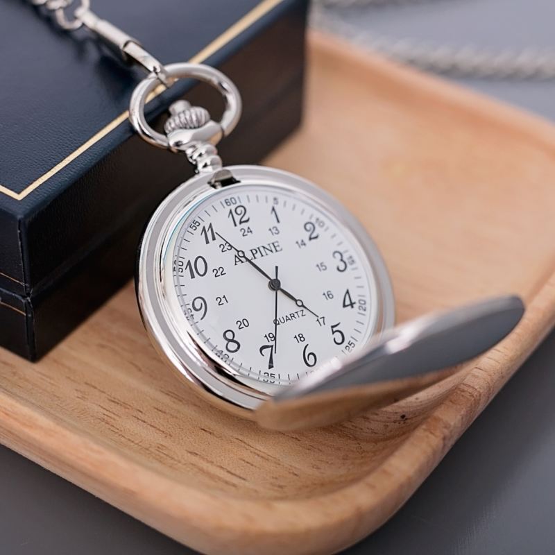 Engraved Pocket Watch for Best Man product image