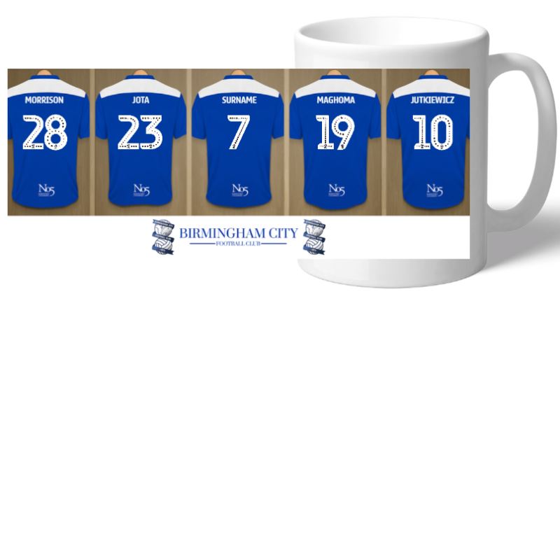 Personalised Birmingham City FC Dressing Room Mug product image