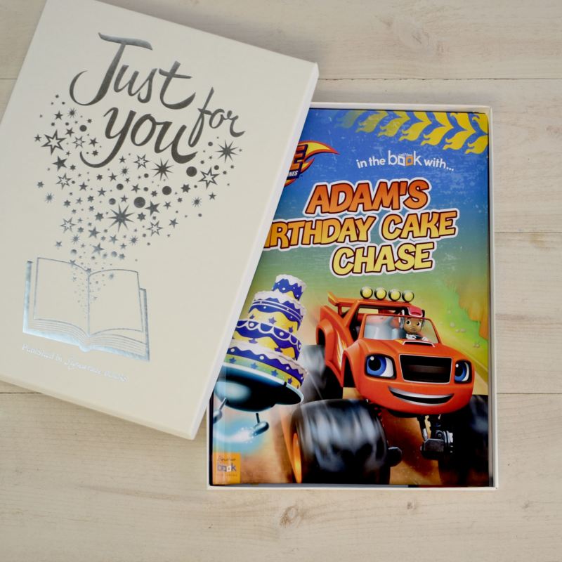 Personalised Blaze and The Monster Machines Birthday Book product image