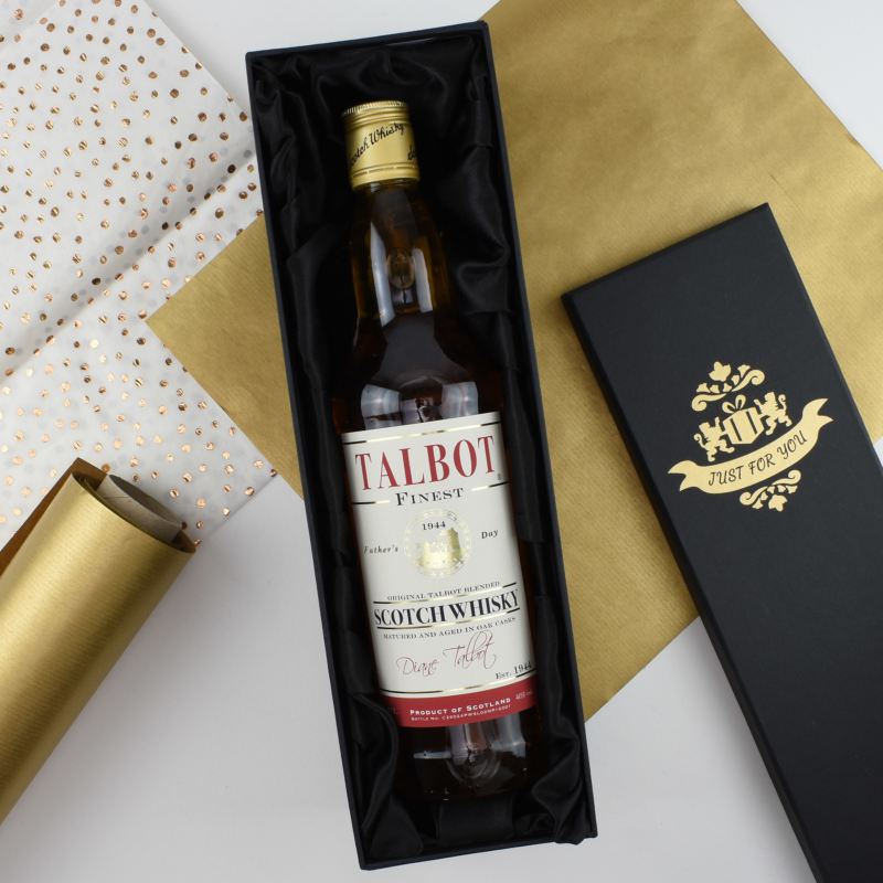 Personalised Blended Whisky with Father's Day Label product image