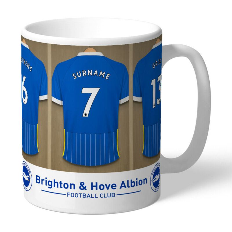 Personalised Brighton & Hove Albion FC Dressing Room Mug product image