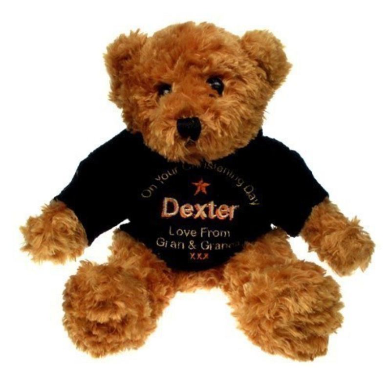 christening teddy bears personalised