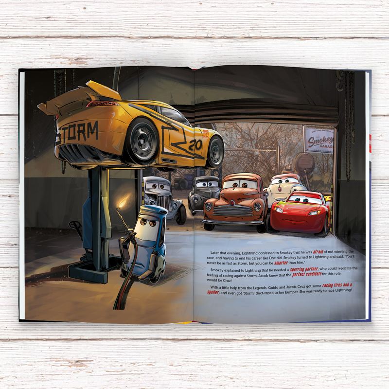 Cars 3  - Personalised Disney Pixar Story Book product image