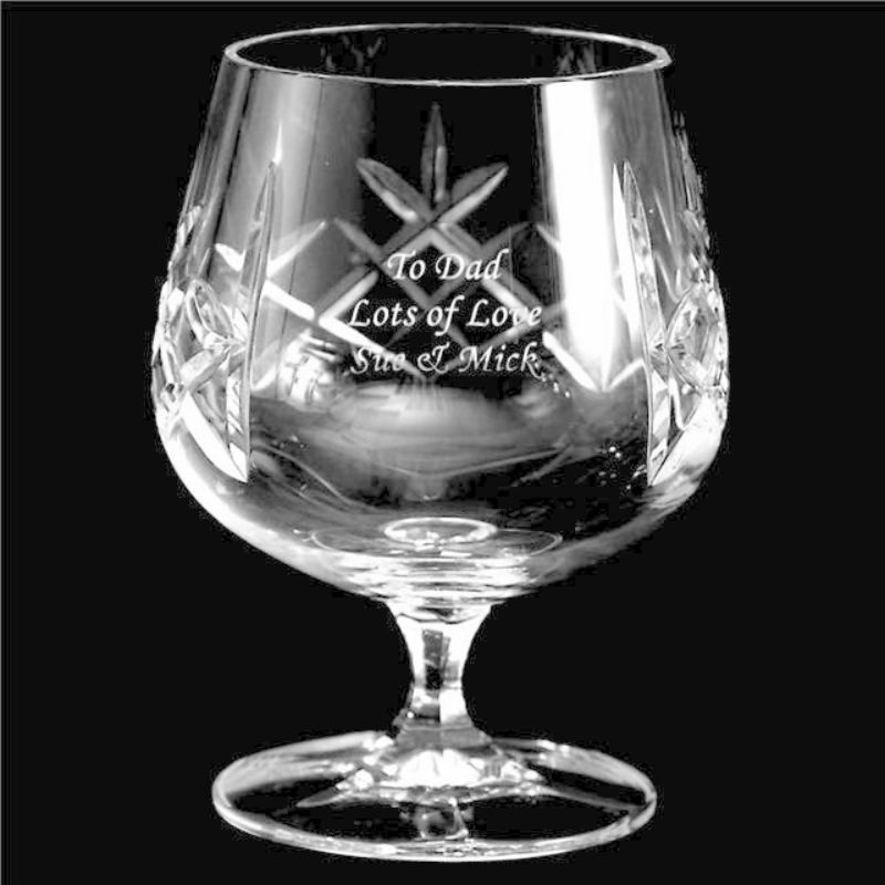 Cut Crystal Brandy Glass product image