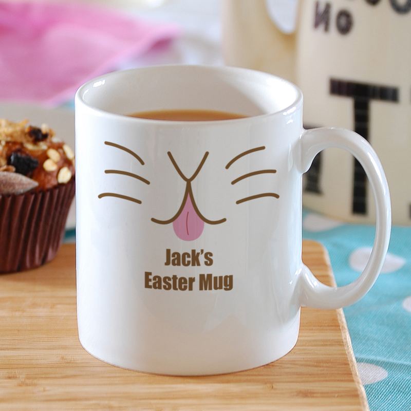 Easter Bunny Rabbit Personalised Mug product image