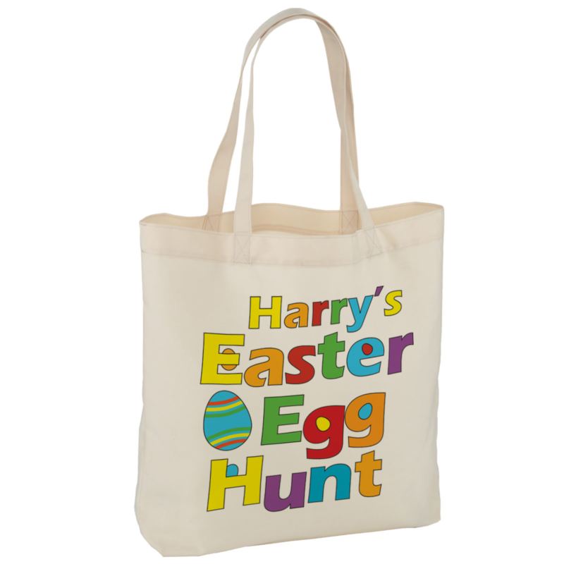 Personalised Easter Egg Hunt Tote Bag product image