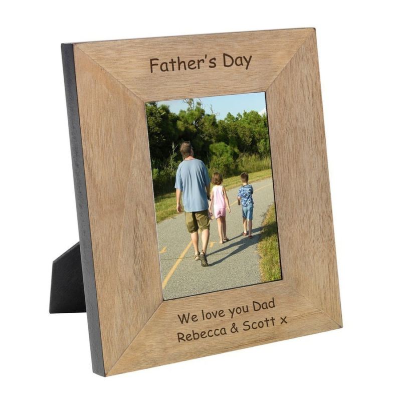 6x4/'/' First Father/'s Day Gift Fathers Day Gift Personalised Photo Frame