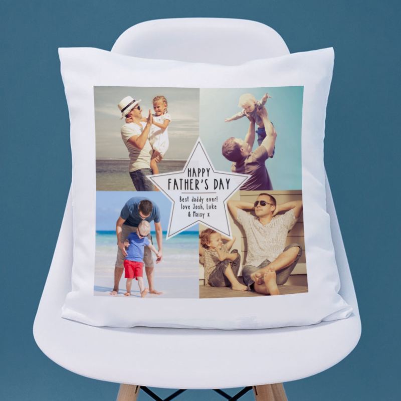 personalised daddy cushion