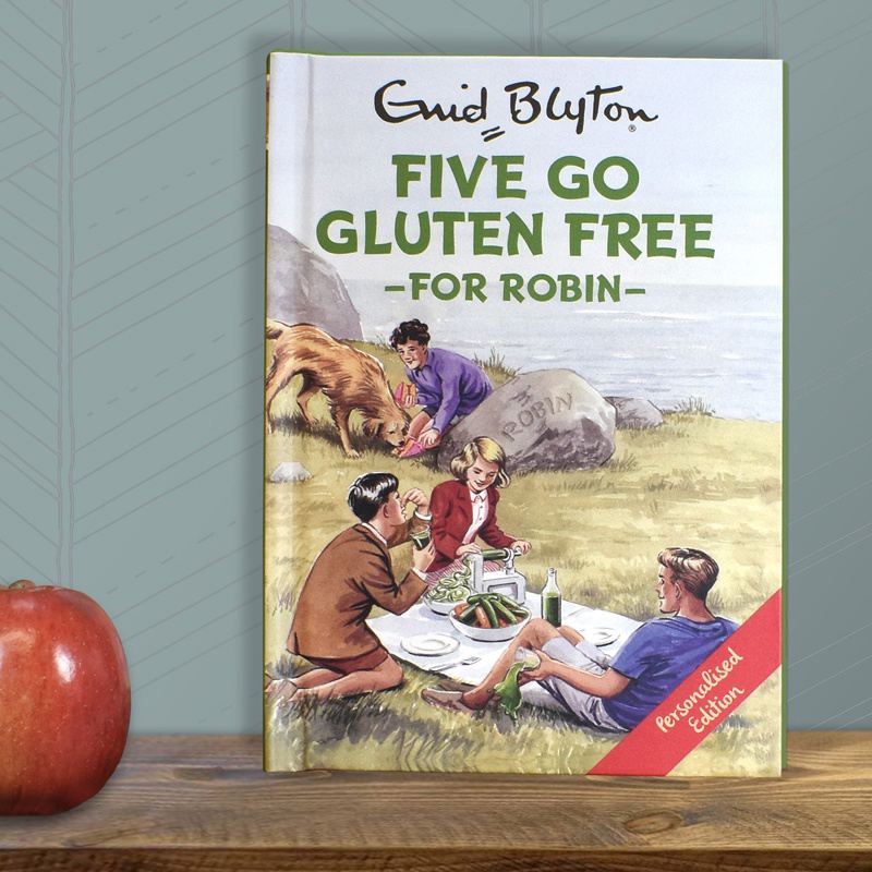 Five go Gluten Free Personalised Book product image