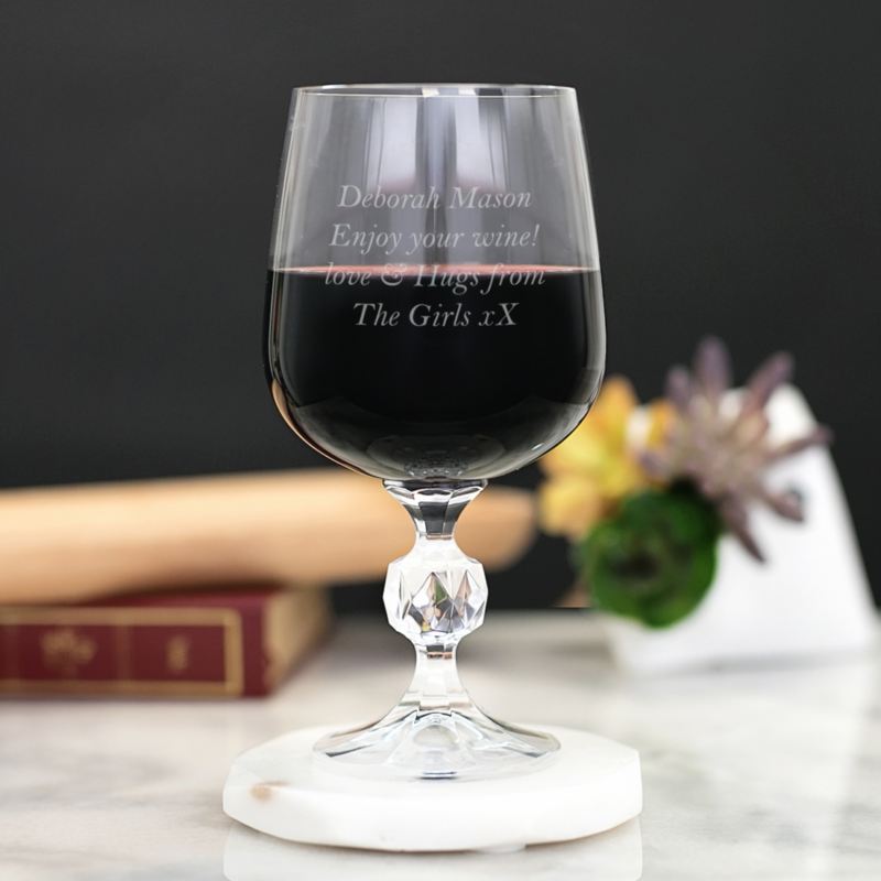 Personalised Wine Glass product image