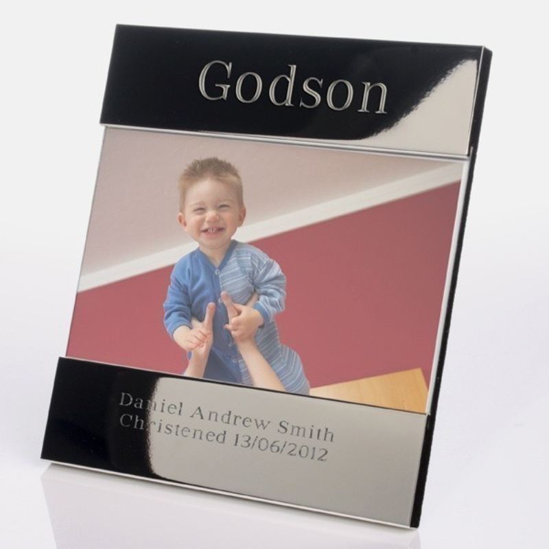 Godson Shiny Silver Photo Frame product image
