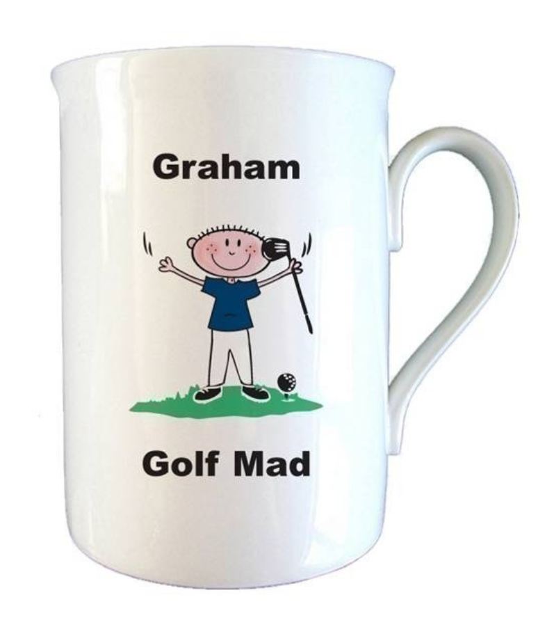 Golf Mad Bone China Mug product image