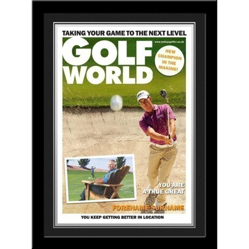 Golf World Personalised Magazine Cover product image