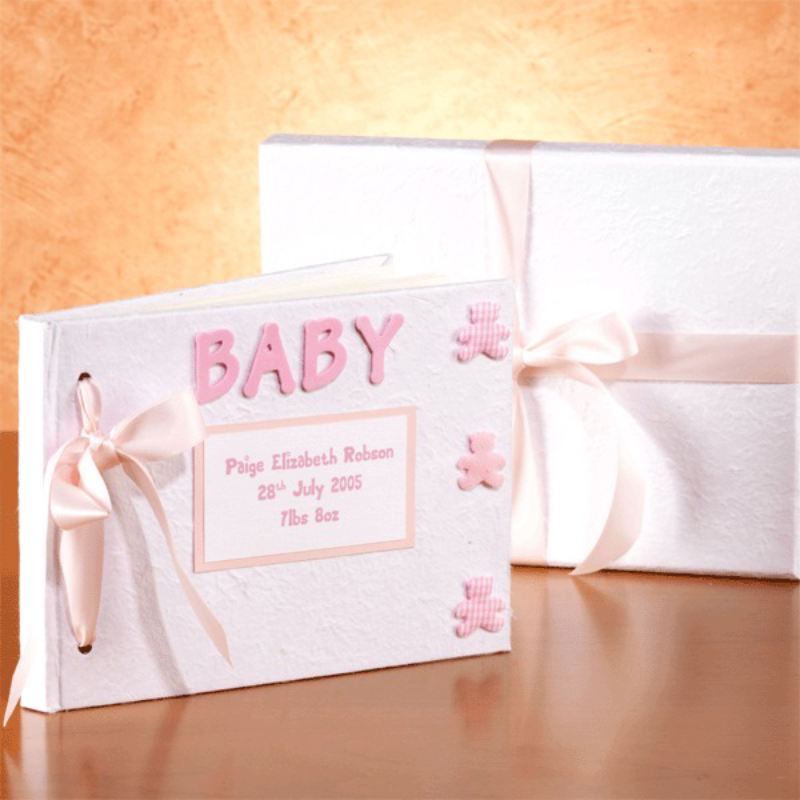 personalised baby album
