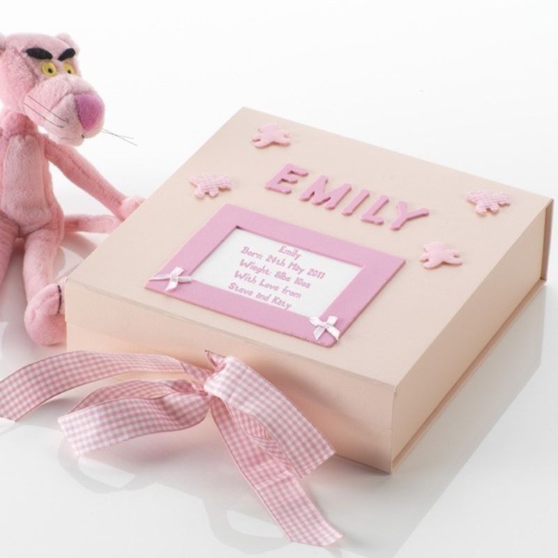 Handmade Personalised Baby Memory Box product image