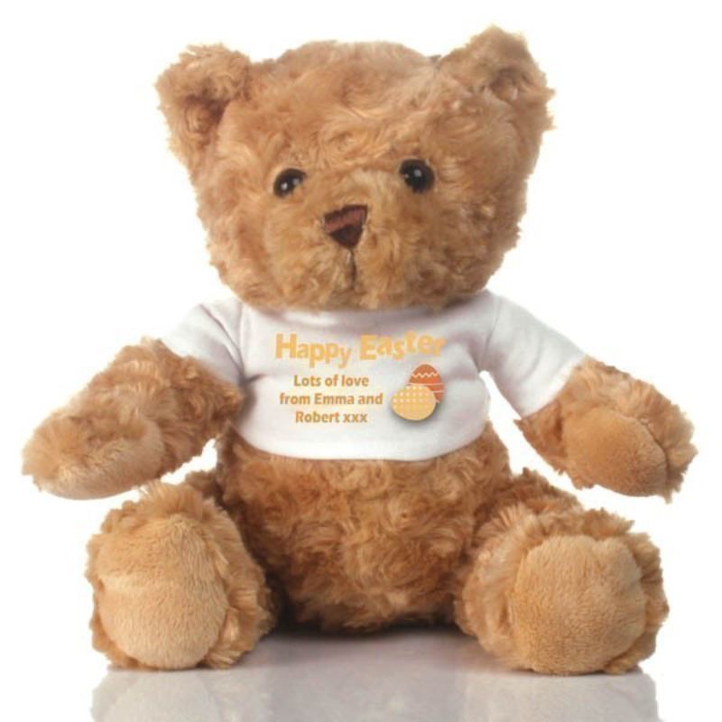 happy easter teddy bear