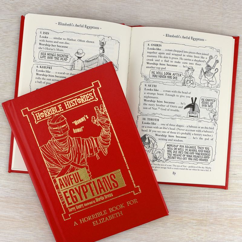 Horrible Histories Awful Egyptians - Personalised Book product image