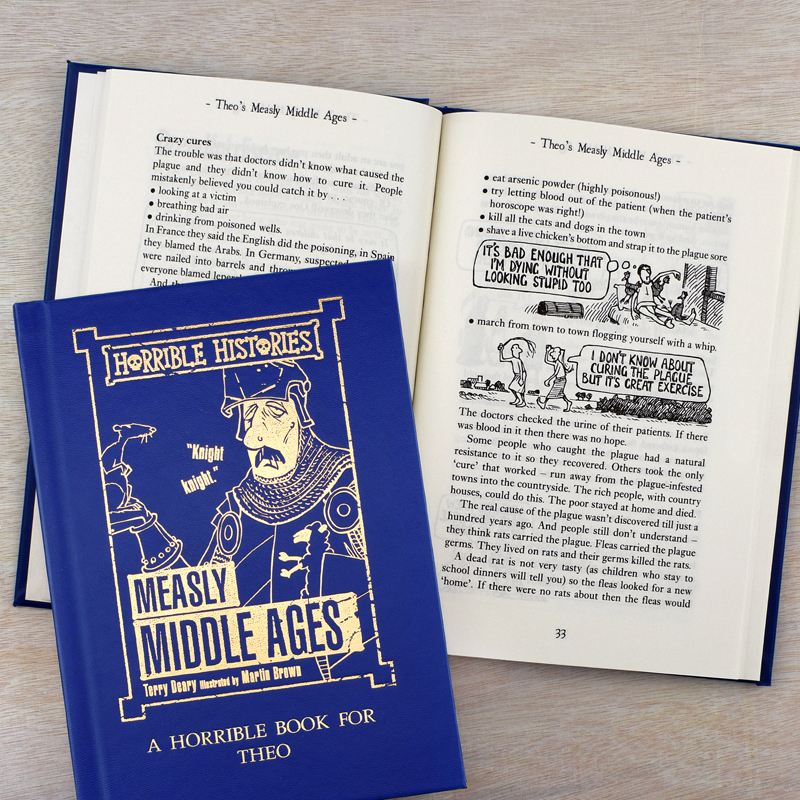 Horrible Histories Measly Middle Ages - Personalised Book product image