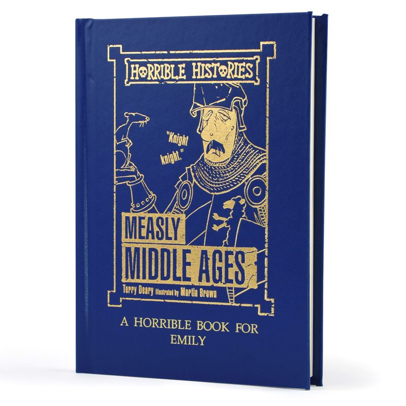 Horrible Histories Measly Middle Ages - Personalised Book product image