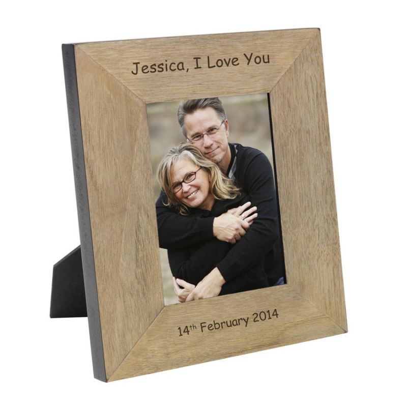 I Love You Wood Frame 6 x 4 product image
