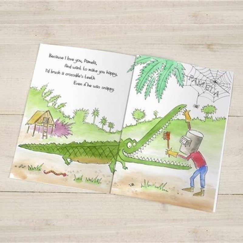 I'd Do Anything for You Personalised Book product image