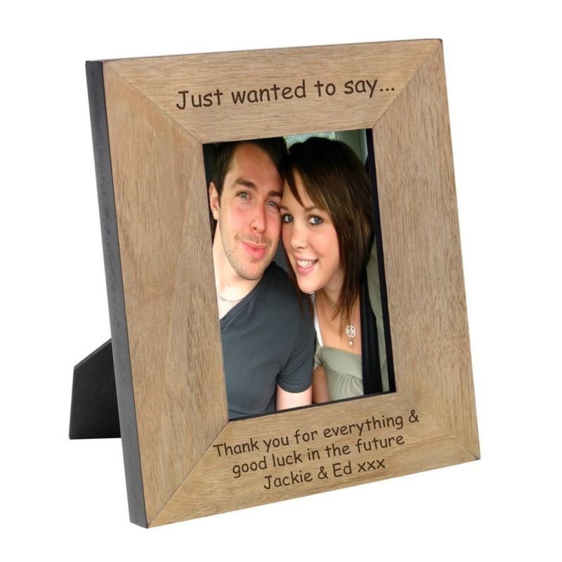 Just wanted to say Wood Photo Frame 6 x 4 product image