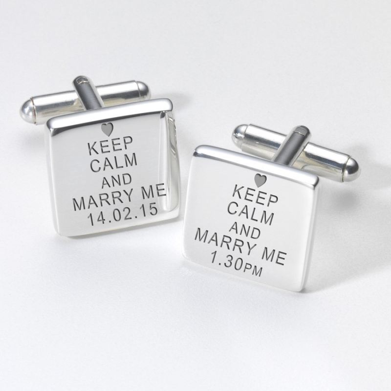 Keep Calm and Marry Me - Square product image