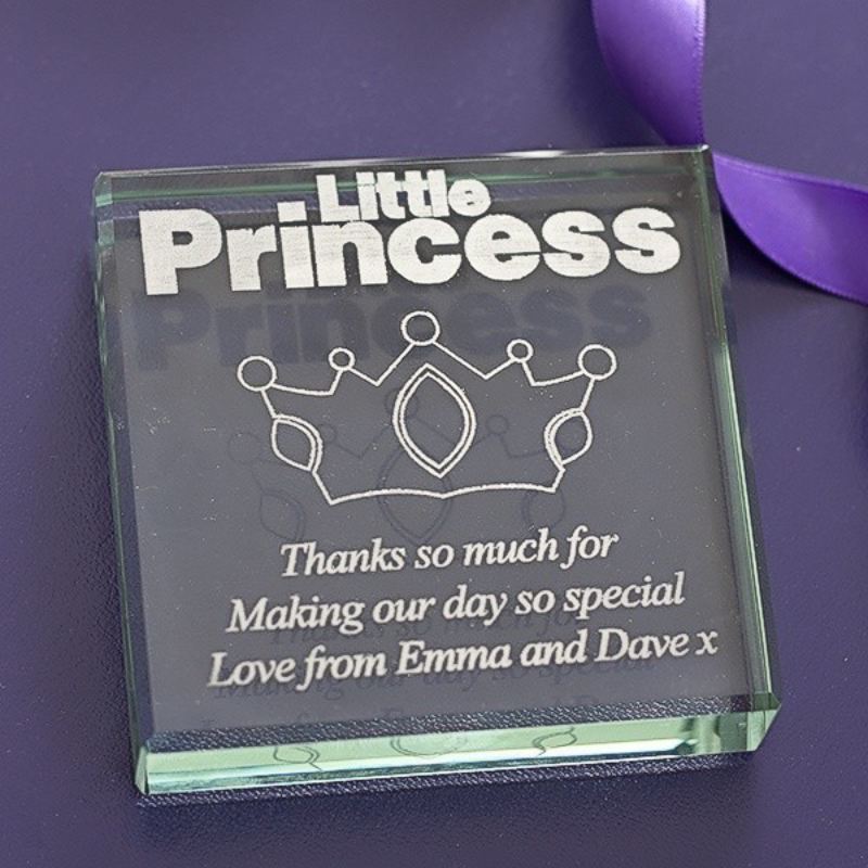 Little Princess Glass Keepsake product image