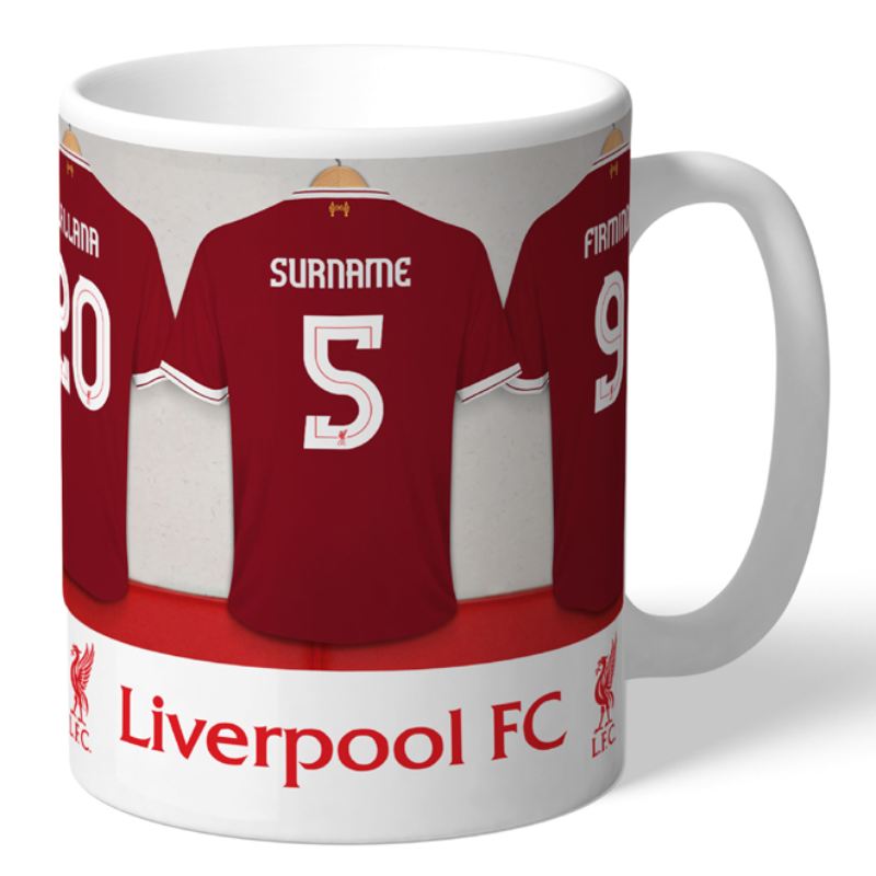 Personalised Liverpool Dressing Room Mug - The Personalised Gift Shop