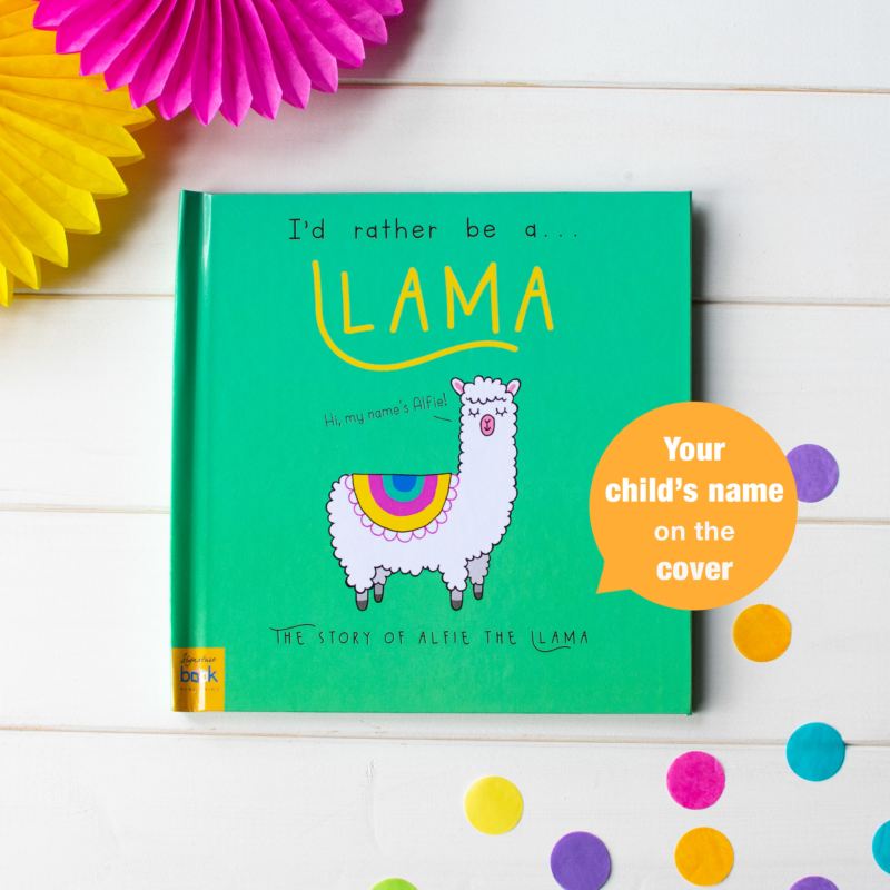 I’d Rather Be A Llama – Personalised Storybook product image