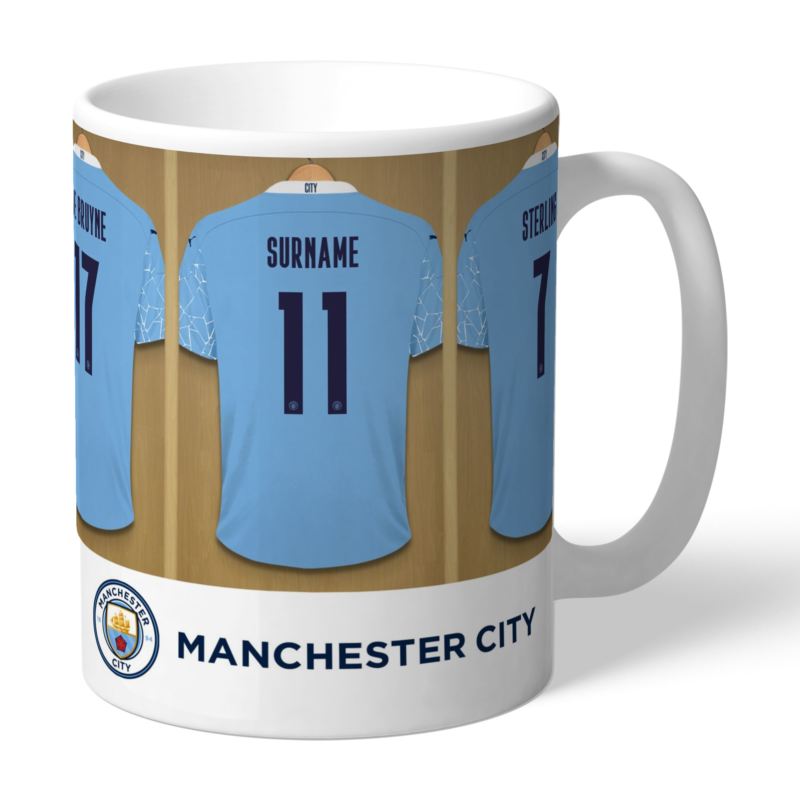Personalised Manchester City Dressing Room Mug product image