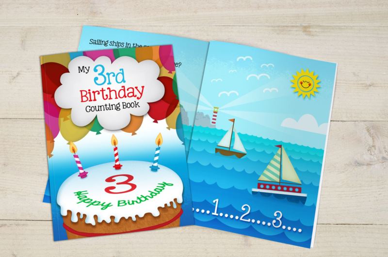 My 3rd Birthday Counting Book - Hardback product image