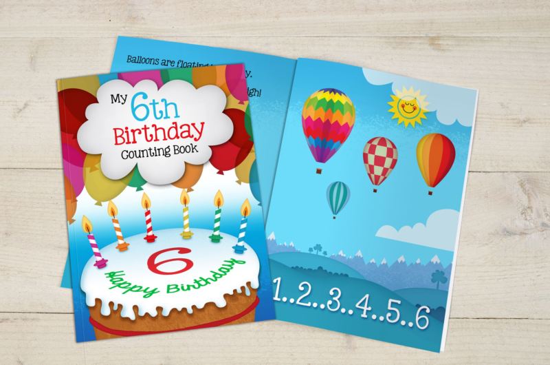 My 6th Birthday Counting Book - Softback product image