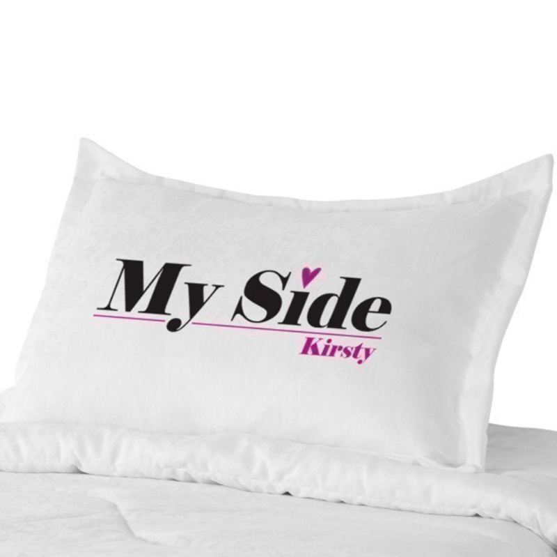 My Side / Your Side Personalised Pillowcases product image