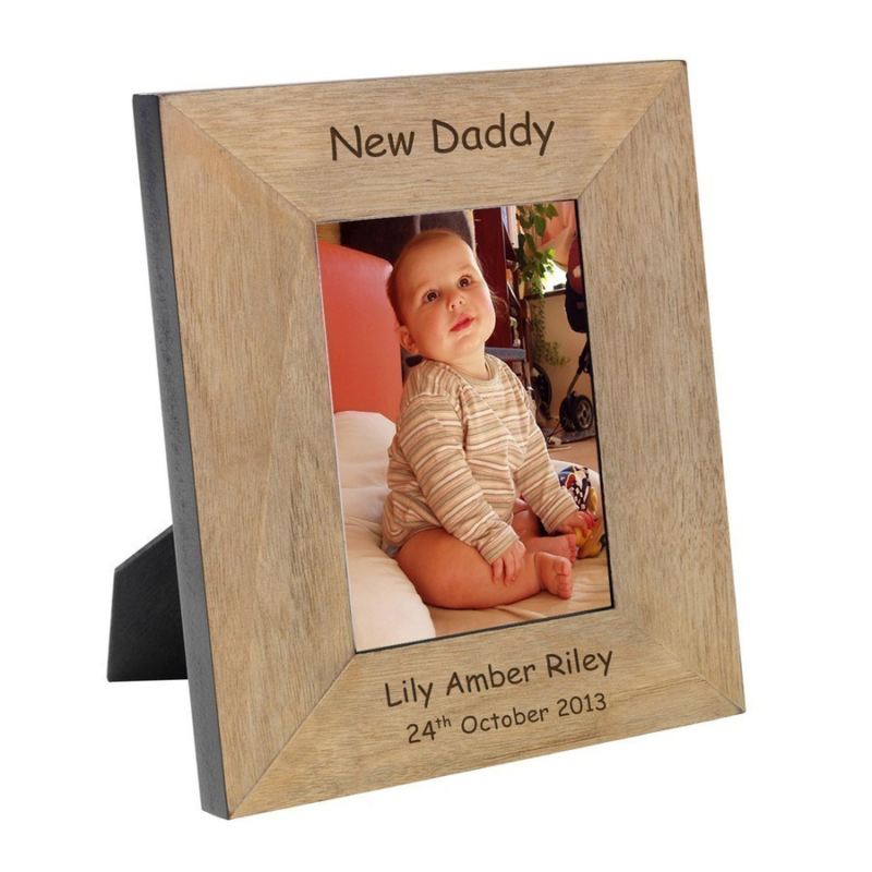 New Daddy Wood Frame 6 x 4 product image