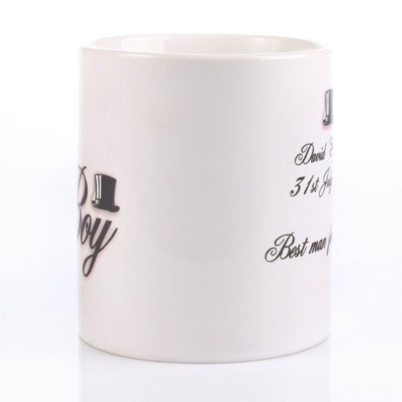 Page Boy Personalised Wedding Mug product image